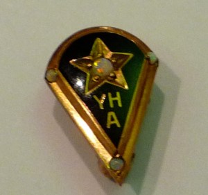 p10003701 Youngstown Hospital Association nurse's pin, c1945