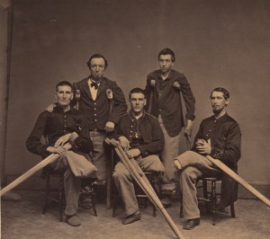 Wounded Civil War veterans Courtesy of the National Library of Medicine
