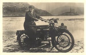 Visting nurse in Scotland, 1926